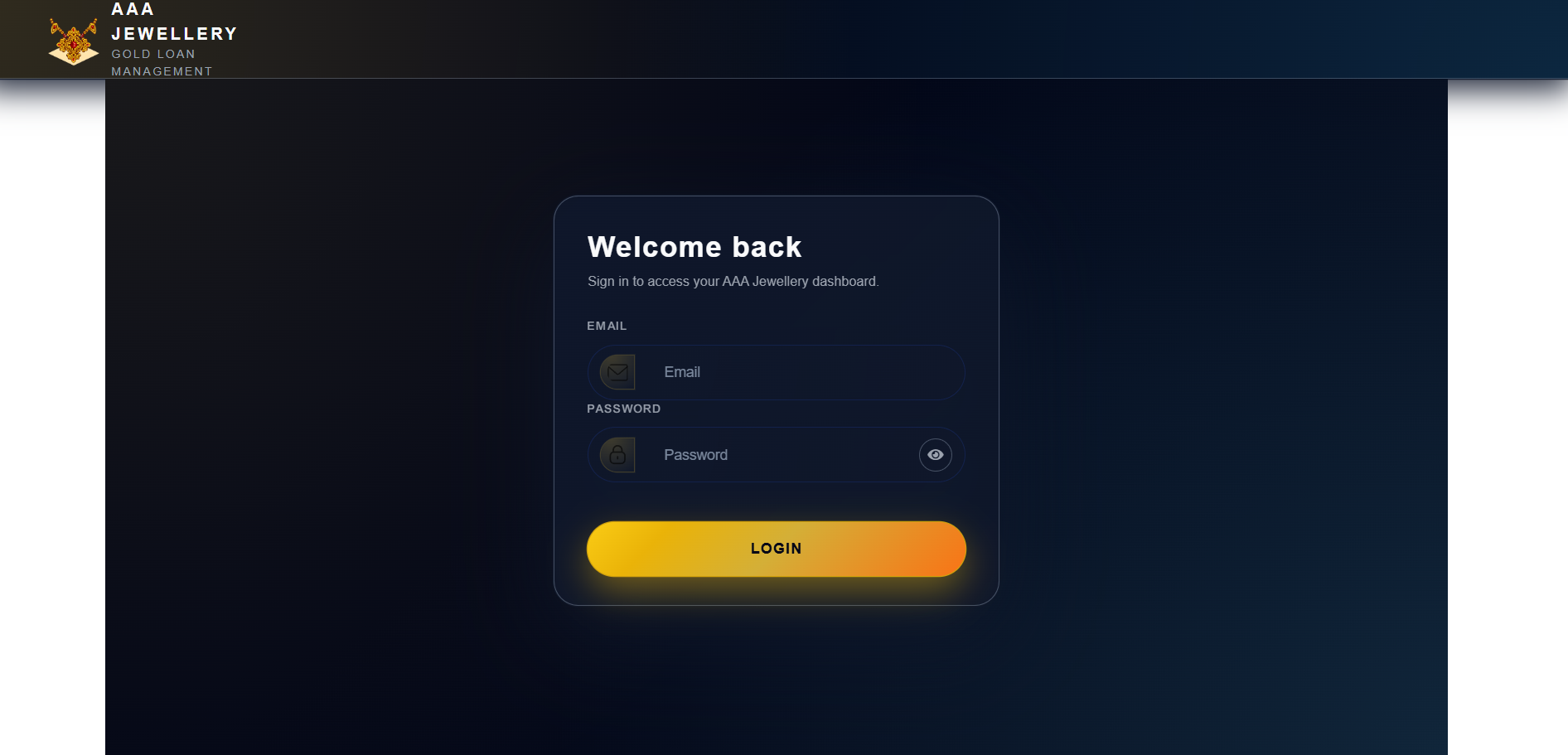 Jewellery Management System poster